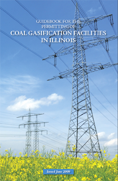Cover Page of the Guidebook for the Permitting of "Coal Gasification Facilities in Illinois"